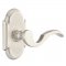 Emtek 8108 Cortina Lever with #8 Rosette Satin Nickel