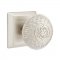 Emtek 8131 Lancaster Knob with Quincy Rosette Satin Nickel