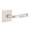 Emtek 8131 Santa Fe Lever with Quincy Rosette Satin Nickel