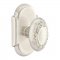 Emtek 8108 Victoria Knob with #8 Rosette Satin Nickel