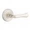 Emtek 8100 Wembley Lever with Regular Rosette Satin Nickel