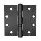 McKinney Standard Hinge Ball Bearing, 5 knuckles, Full Mortised Black Suede Powder Finished