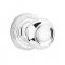 Emtek 8107 Belmont Knob with Ribbon & Reed Rosette Polished Chrome