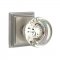 Emtek 8161 Georgetown Knob with Wilshire Rosette Antique Nickel