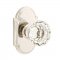 Emtek 8108 Astoria Knob with #8 Rosette Polished Nickel