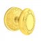 Emtek 8106 Beaded Egg Knob with Lancaster Rosette Polished Brass
