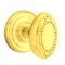 Emtek 8100 Beaded Egg Knob with Regular Rosette Polished Brass