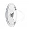 Emtek 8120 Bristol Knob with Oval Rosette Polished Chrome