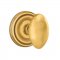 Emtek 8100 Egg Knob with Regular Rosette French Antique Brass