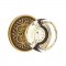 Emtek 8106 Georgetown Knob with Lancaster Rosette French Antique Brass