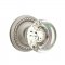 Emtek 8101 Georgetown Knob with Rope Rosette Antique Nickel