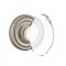 Emtek 8100 Hampton Knob with Regular Rosette Antique Nickel