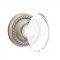 Emtek 8101 Hampton Knob with Rope Rosette Antique Nickel