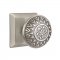 Emtek 8131 Lancaster Knob with Quincy Rosette Antique Nickel