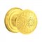 Emtek 8100 Lancaster Knob with Regular Rosette Polished Brass