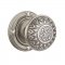 Emtek 8107 Lancaster Knob with Ribbon & Reed Rosette Antique Nickel
