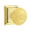 Emtek 8161 Lancaster Knob with Wilshire Rosette Polished Brass