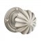 Emtek 8107 Melon Knob with Ribbon & Reed Rosette Antique Nickel