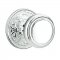 Emtek 8106 Norwich Knob with Lancaster Rosette Polished Chrome
