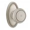 Emtek 8120 Norwich Knob with Oval Rosette Antique Nickel