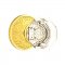 Emtek 8106 Old Town Clear Knob with Lancaster Rosette Polished Brass