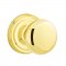 Emtek 8100 Providence Knob with Regular Rosette Polished Brass
