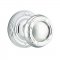 Emtek 8107 Ribbon & Reed Knob with Ribbon & Reed Rosette Polished Chrome