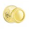 Emtek 8106 Rope Knob with Lancaster Rosette Unlacquered Brass