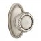 Emtek 8120 Rope Knob with Oval Rosette Antique Nickel