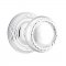 Emtek 8107 Rope Knob with Ribbon & Reed Rosette Polished Chrome