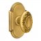 Emtek 8108 Victoria Knob with #8 Rosette French Antique Brass