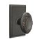 Emtek Victoria Door Knob, Designer Brass, Rectangular Rosette, Oil Rubbed Bronze (US10B) Finish