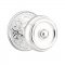 Emtek 8106 Waverly Knob with Lancaster Rosette Polished Chrome