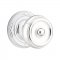 Emtek 8107 Waverly Knob with Ribbon & Reed Rosette Polished Chrome