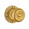Emtek 8107 Waverly Knob with Ribbon & Reed Rosette French Antique Brass