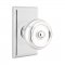 Emtek 8121 Waverly Knob with Rectangular Rosette Polished Chrome