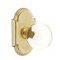 Emtek 8108 Bristol Knob with #8 Rosette Satin Brass