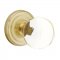 Emtek 8100 Bristol Knob with Regular Rosette Satin Brass