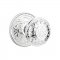 Emtek 8106 Lancaster Knob with Lancaster Rosette Polished Chrome