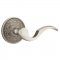 Emtek 8101 Cortina Lever with Rope Rosette Antique Nickel