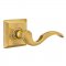 Emtek 8131 Cortina Lever with Quincy Rosette French Antique Brass