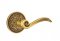Emtek 8106 Elan Lever with Lancaster Rosette French Antique Brass