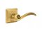 Emtek 8131 Elan Lever with Quincy Rosette French Antique Brass