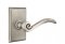 Emtek 8121 Elan Lever with Rectangular Rosette Antique Nickel