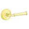 Emtek 8101 Merrimack Lever with Rope Rosette Polished Brass
