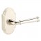 Emtek 8108 Merrimack Lever with #8 Rosette Polished Nickel