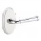 Emtek 8108 Merrimack Lever with #8 Rosette Polished Chrome