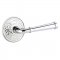 Emtek 8106 Merrimack Lever with Lancaster Rosette Polished Chrome