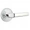 Emtek 8106 Milano Lever with Lancaster Rosette Polished Chrome