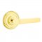 Emtek 8100 Milano Lever with Regular Rosette Polished Brass